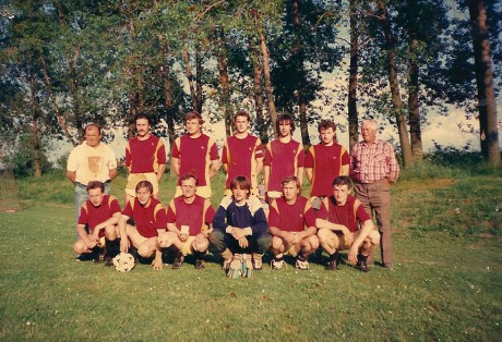 Fotbalový tým mužů Sokola Pacov ročník 1990/1991